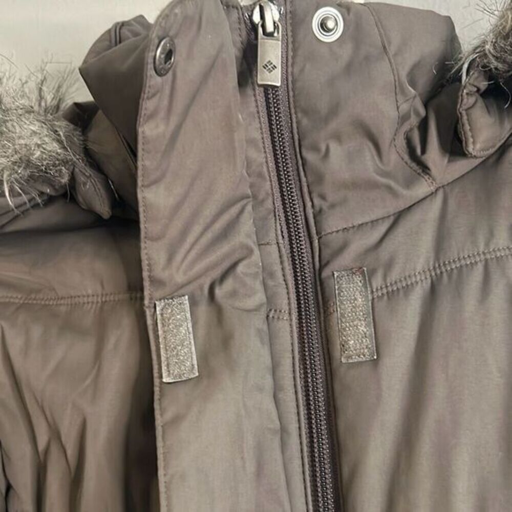 Colombia simply snowy gray down puffer jacket outdoor‎ winter jacket cozy - Picture 4 of 12